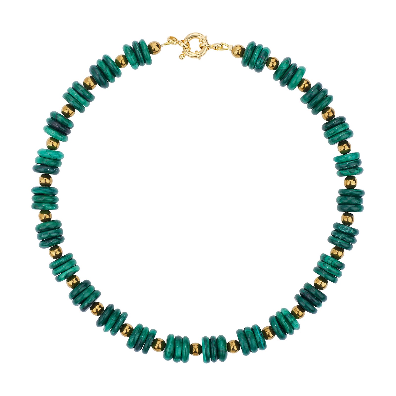 Malachite Stones Necklace