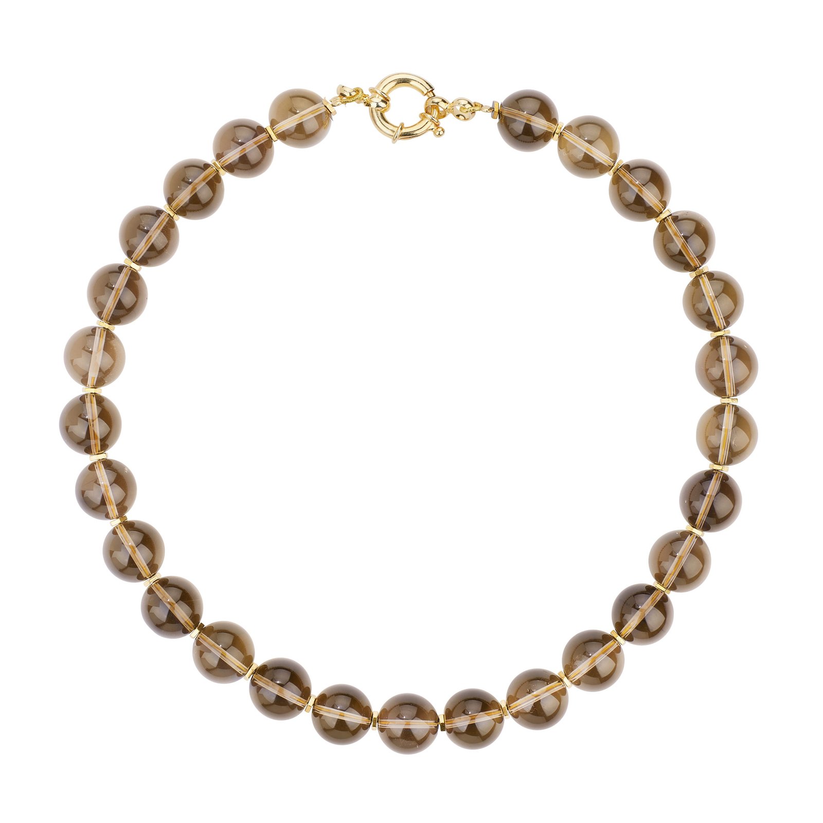 Smoky Stone Necklace