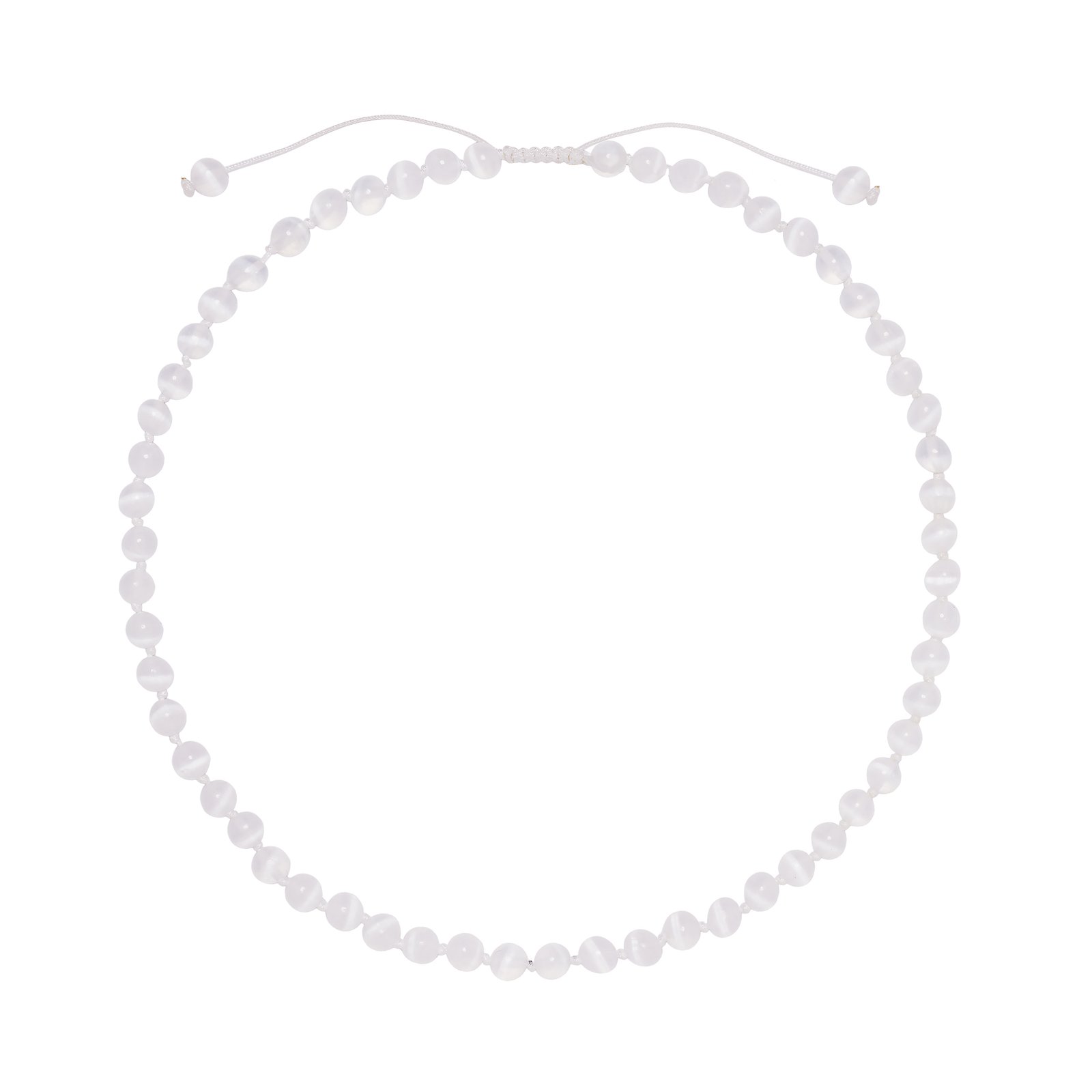 Selenite Stones Necklace M