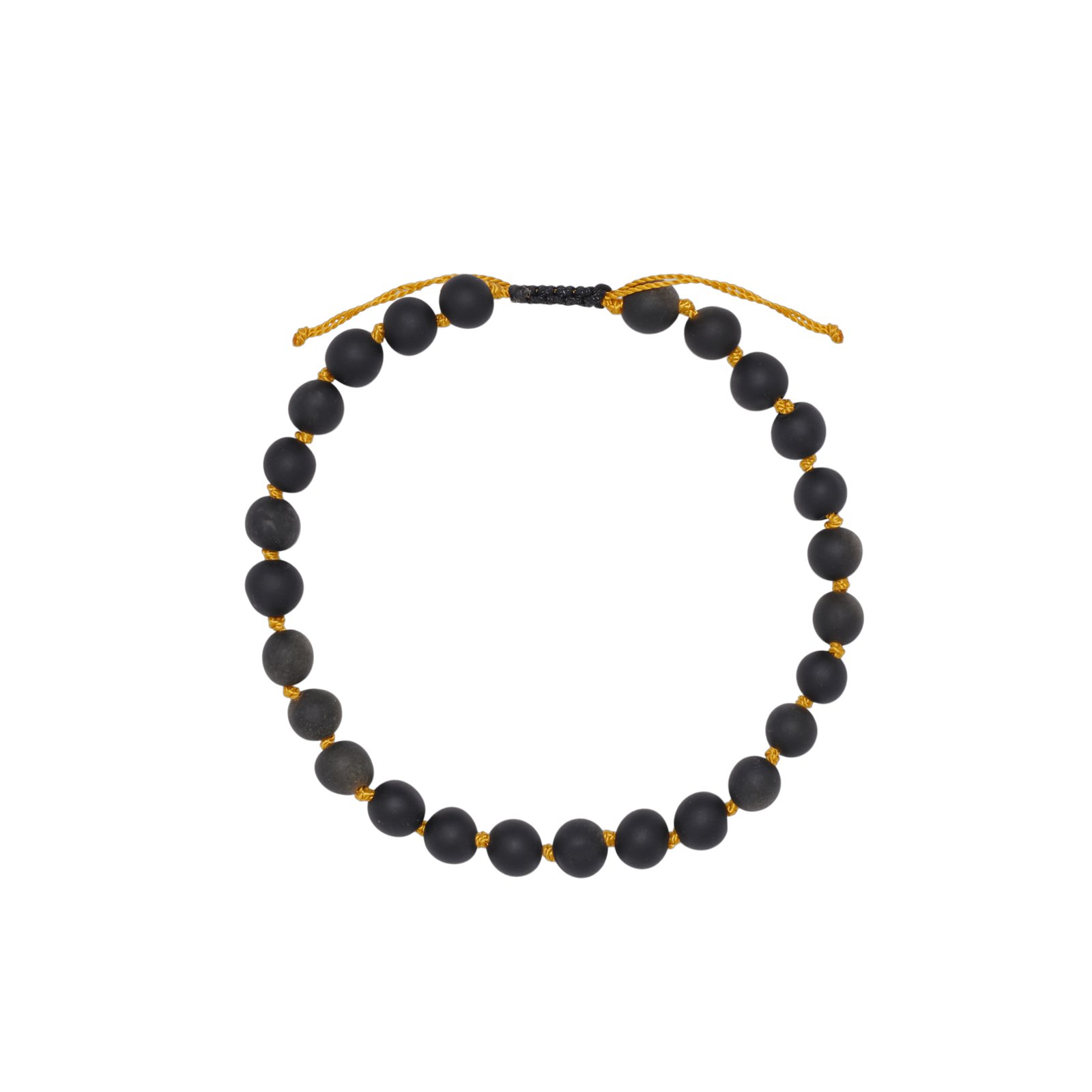 Obsidian Stone Bracelet
