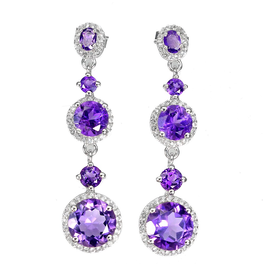 PURPLE SKY EARRINGS