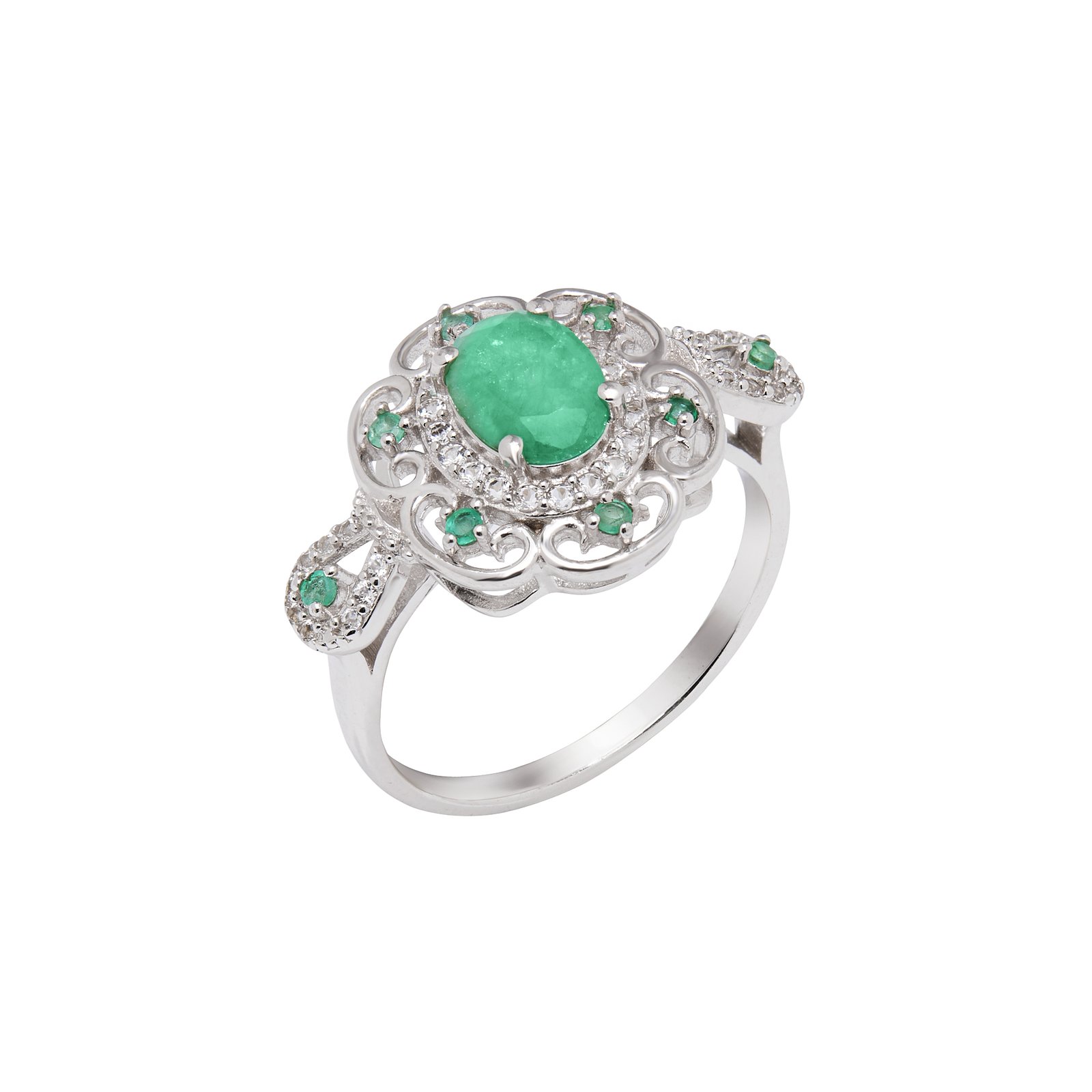 EMERALD VINTAGE RING